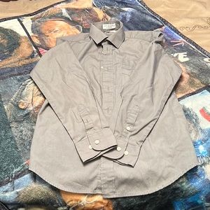 Gray Izod button up shirt